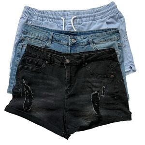 Jean Shorts (3) bundle size Large